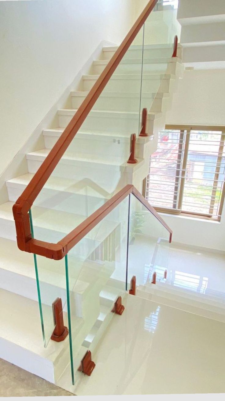 Curved Glass Balcony Bending